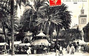 ALGER - SQUARE DE LA REGENCE - 1910